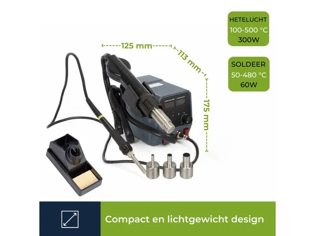 Multifunctioneel Soldeerstation Voor SMD-Componenten