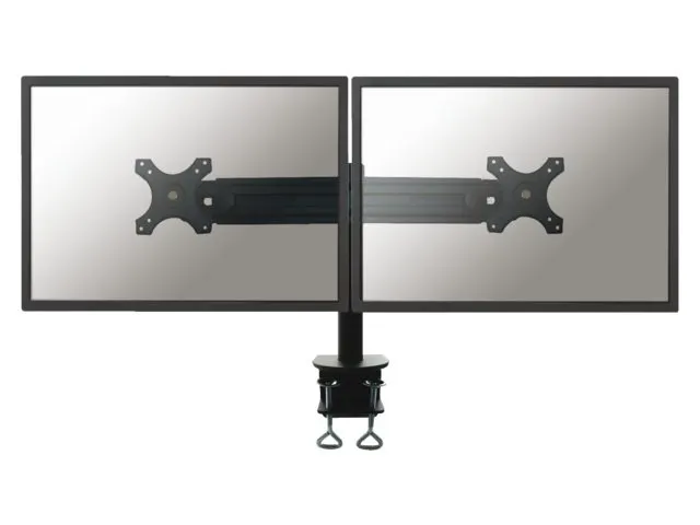 Monitorarm FPMA-D700D 2 Schermen 19-30 Inch met Klem Zwart