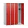 schoollocker,HxBxD 1530x1200x500mm,4vak,vak B 300mm,draaigrendel