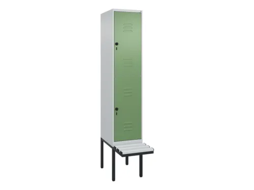 Dubbeldekse dekenkist,HxBxD 2120x400x815mm,1x2vak.,vak B 400mm