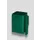 Afvalbak 40 Liter Wand/Paal Mosgroen