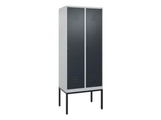 locker voor scheiding van kleding,HxBxD 2120x800x500mm,2vak - 1