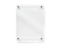 acryl informatiebord, ft A4