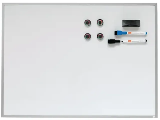Whiteboard Nobo Quartet 58.5x43cm Aluminium Magnetisch