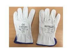 My-T-Gear Dextrium mechanische lederen handschoenen, grijs, maat 12