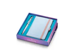 Balpen giftset Sheaffer 100 Expressions 9376 parelmoer, Chrome trims m