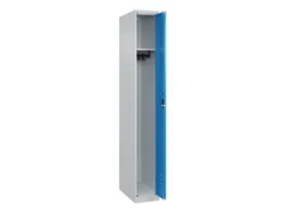 locker,HxBxD 1850x250x500mm,1vak,vak B 250mm,cil.-slot,staand op vloer - 1