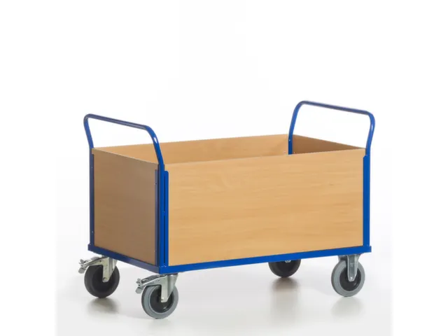 chariots à quadruple paroi,force 600kg,plateau Lxl 1200x770mm