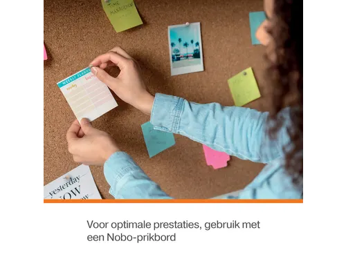 Punaises Nobo hout voor memobord 40 stuks