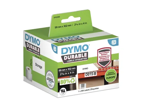 Etiket Dymo 1933088 labelwriter 59x102mm 300 stuks