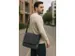 Laptoptas Messenger RPET donker grijs 36x27x8cm
