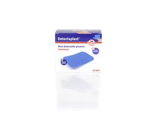 Detectaplast Pleister Waterafstotend X-Ray blauw 50x72mm 50 Stuks - 1