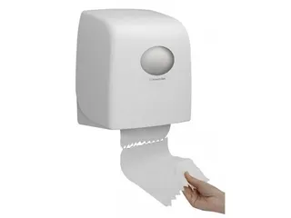 Aquarius 6953 Slimroll handdoek dispenser wit - 2