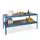 montagetafel,HxBxD 900x1800x600mm,blad hout,4voeten RAL5010,legbord