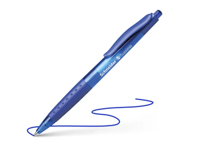 Stylo bille Schneider Suprimo Medium bleu