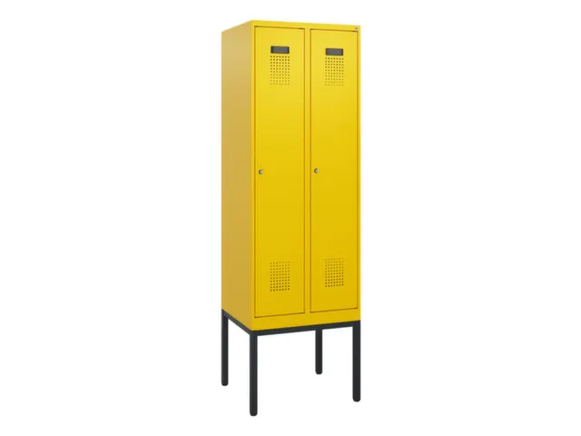 schoollocker,HxBxD 1950x600x500mm,2vak,vak B 300mm,cil.-slot