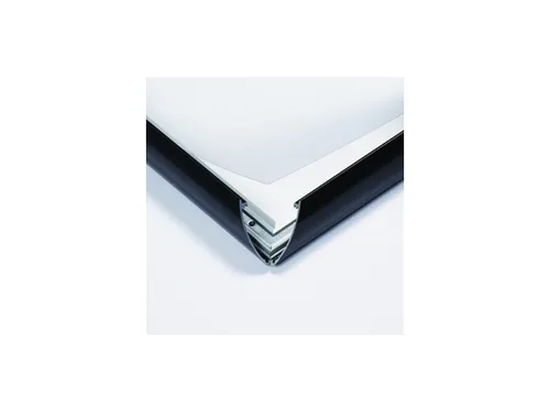 Kliklijst Seco A1 zwart 25mm Aluminium frame, anti-glans PVC voorkant