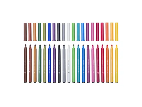 Viltstift Bruynzeel Kids Super Point assorti 20 stuks