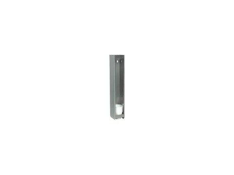 Porte-gobelet mural EMGA Ø7cm inox 50cm