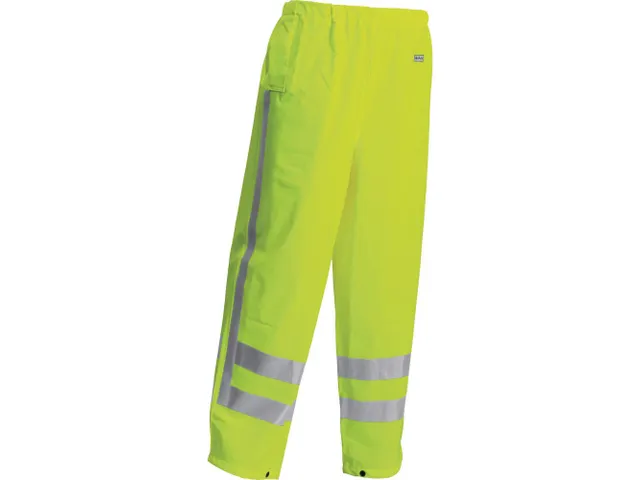 Lyngsøe LR71-RWS regenbroek, fluo geel, maat L, per stuk