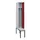 locker met bank,voor scheiding van kleding,HxBxD 2120x300x815mm,1vak