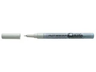 Viltstift Pilot Super Color Lakmarker Extra Fijne punt Wit - 1