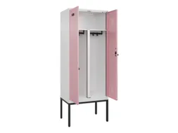 PBM-locker,HxBxD 2120x800x500mm,2vak,vak B 400mm,draaigrendel