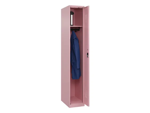 locker,HxBxD 1850x300x500mm,1vak,vak B 300mm,cil.-slot,staand op vloer