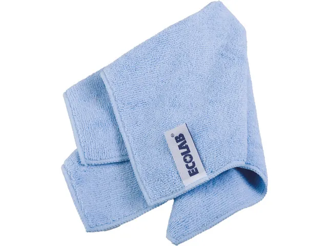Ecolab Polifix Microclin Eco Microvezeldoek Blauw 32x32cm 5 stuks