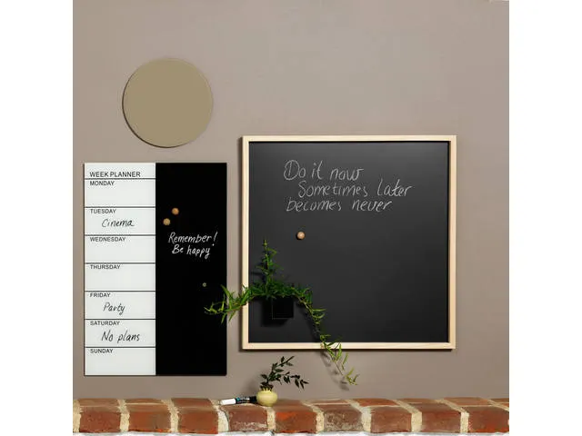 Krijtbord Naga 60 x 60 cm Magnetisch
