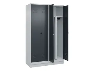 PBM-locker,HxBxD 1950x1200x500mm,4vak,vak B 300mm,draaigrendel - 2