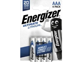 Batterij Energizer Ultimate Lithium 4x AAA - 2