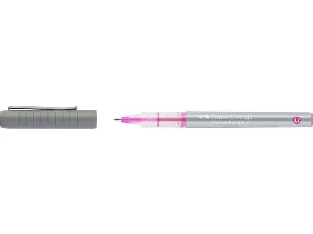 Inktroller Faber-Castell 0.7mm roze