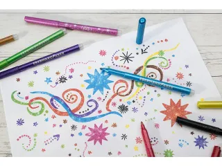 Viltstiften Eberhard Faber Glitter - 7
