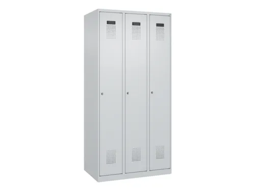 locker voor scheiding van kleding,HxBxD 1850x900x500mm,3vak