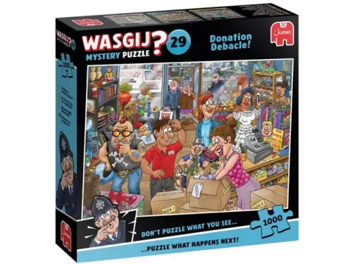 Puzzel Wasgij Mystery 29 Donatiedebacle! 1000 stukjes