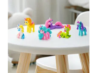 Hey Clay Klei set Rainbow Unicorns 15 delen Eenhoorns - 8