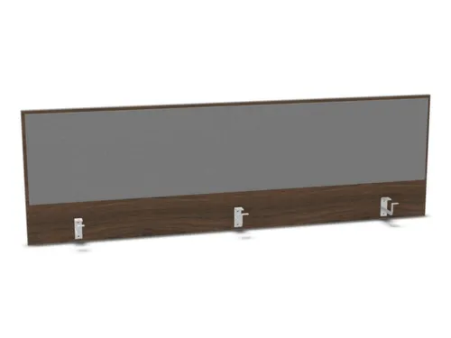 opzetpaneel bureau aanbouw achter NV bruin hickory BN8078-grijs 1800mm