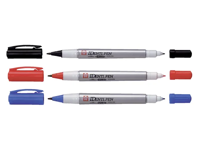 Viltstift Sakura Identi pen rood