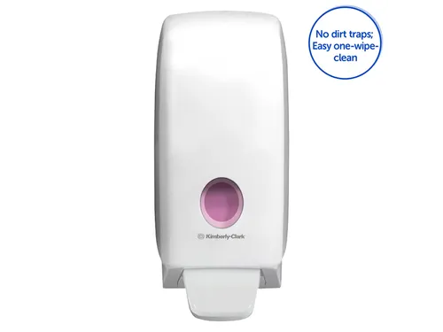 Handzeepdispenser Aquarius 1 liter wit 6948