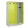 locker voor scheiding van kleding,HxBxD 1950x1200x500mm,4vak