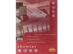 geperforeerde showtas A4 23-gaats, glashelder