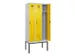 locker voor scheiding van kleding,HxBxD 2120x900x500mm,3vak