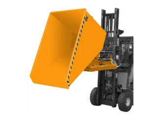 Kiepbak voor spaanders,HxLxB 1095x1720x1070mm,1,2m³,draagverm. 1500kg - 1