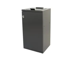 Modulaire Afvalbak met Deur en Zakhouder 85 liter Donkergrijs - 3