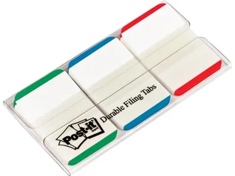 Index Strong 3 x 22 Tabs, Rood, Blauw en Groen