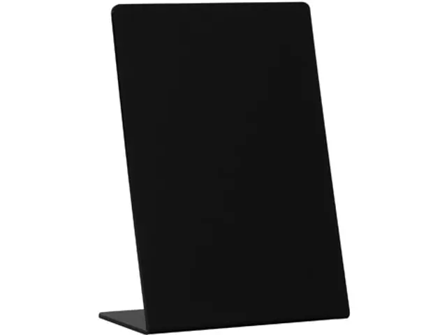 ardoise forme L, ft A6