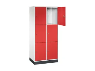 grootvolume-lockersysteem,HxBxD 1950x820x500mm,2x3vakken,cil.-slot - 1