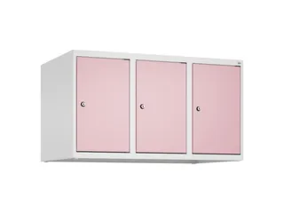 opzetkast,v. locker,3vak.,vak B 300mm,HxBxD 500x900x500mm,cilinderslot - 2