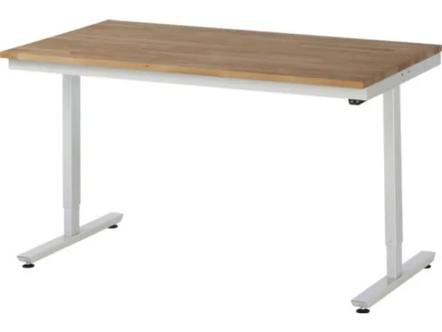 Werkbank elektrisch hoogte verstelbaar 720-1120x1500x800mm beukblad